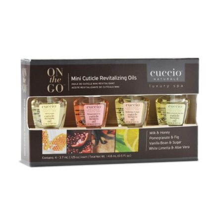 On the Go 4 Pack Revitalizing Nail & Cuticle Oil Complex (4 x 3.7ml)